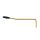 Vibratallan kampi TRKBK20GD halk. 5mm kierre 6mm musta nuppi