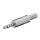 Plugi trrs 3.5mm 4 -napainen metallinen suora