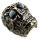 Valumetallipääkallo nuppi UNHAPPY SKULL