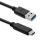 USB (A) - USB C johto 1.8m 3A