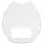 Music Man Stingray tyylinen pleksi Vintage White MMVW/B/VW 3PLY