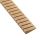 Kerfed lining - apachi - kiilamainen, 740 x 17 x 5.1 mm