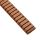 Kerfed lining - sapele - 740 x 16 x 4 mm