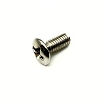 Ovaalikanta koneruuvi 3mm x 8mm nikkeli