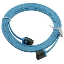 CAT6A verkkokaapeli, 3 m, U/UTP - Ultra Flat - erittäin litteä ja pienikokoinen