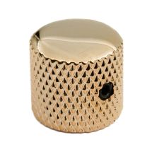 Metallinuppi gold 19 x 19 HDNUPGD, ruuvikiinnitys, half-dome