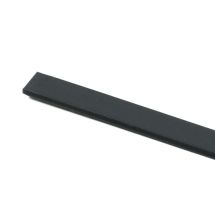 Reunanauha 6 mm, ABS, Black, FBK1560