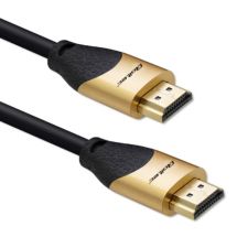 HDMI 2.1 kaapeli 2 m, 48Gbps, eARC, musta/kullatut liittimet
