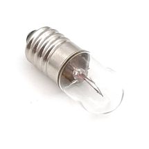 Lamppu E10 kanta 6.3V 320mA pitkulainen kupu