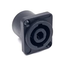 PA-runkoliitin, suorakaide, lukkituva PA4S -Speakon-tyylinen tukeva liitin