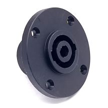 PA runkoliitin pyöreä lukkituva PA4R speakon tyylinen tukeva liitin