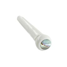 Akustisen kitaran tallapinni  muovia Valkoinen iso pearloid piste TPWHPEABIGABS