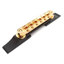 Archtop-kitaran tune-o-matic talla, eeben & kulta, Hosco/Gotoh