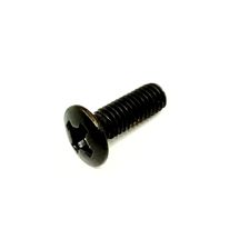 Ovaalikanta koneruuvi 3mm x 10mm musta