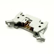 10pin (2x5) IDC-uros piirilevylle - suora - lukolla