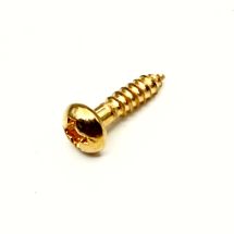 Kupukanta puuruvi 2.5mm x 12mm kulta