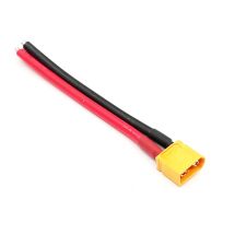 XT-60 uros johdoilla 10cm silikoni 12awg vapaat päät