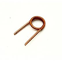 Air core inductor small AML model "1" turn inside dia 3 mm wire 0.45 mm