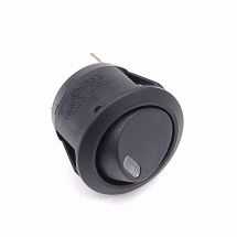 Keinukytkin nro:25  pyöreä 1 x ON-OFF ledillä