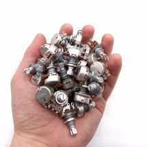 Ultra Center Click potikkapussi, arvoja väliltä 10 kohm - 500kohm - 60 kpl