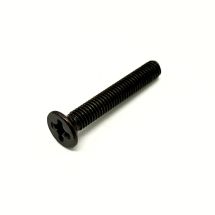 Uppokanta koneruuvi 3mm x 20mm musta