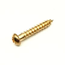 Kupukanta puuruuvi 3.5mm x 20mm kulta