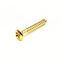 Ovaalikanta puuruuvi 2.1mm x 16mm kulta