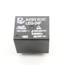 Rele 24V / 10A  1 x vaihto, kela n. 1600 ohm (Re2415)