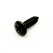 Ovaalikanta puuruuvi 2.5mm x 10mm musta