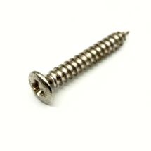 Ovaalikanta puuruuvi 2.5mm x 18mm nikkeli