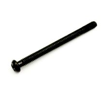 Kupukanta koneruuvi 2.5mm x 32mm musta