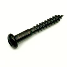 Kupukanta puuruuvi 3.5mm x 25mm musta