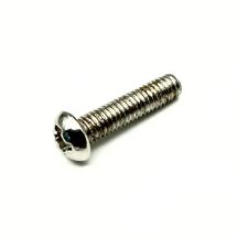 Kupukanta koneruuvi 3mm x 12mm nikkeli