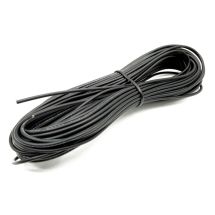 Asennusjohto musta 0.34mm² (22AWG) 10m