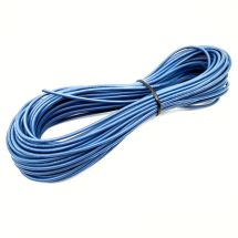 Asennusjohto sininen 0.34mm² (22AWG) 10m