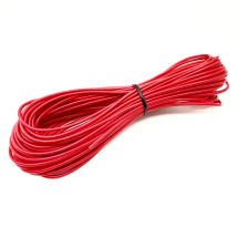 Asennusjohto punainen 0.34mm² (22AWG) 10m