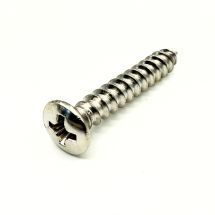 Ovaalikanta puuruuvi 4mm x 28mm nikkeli