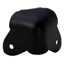 ADAM HALL 4026BLK 37x37mm kulmarauta, taitettu, musta