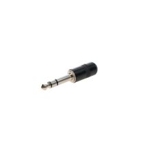 UT 380 Lyhyt plugi STEREO 6,3mm, musta