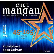 Curt Mangan 45-105 Nickel Wound 4-String Bass - Sähköbasson kielisetti