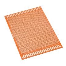 Täpläkuparoitu piirilevy 100x150mm - yksipuolinen
