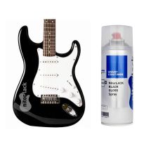 NitorLACK nitrocellulose paint black gloss - 400ml aerosol