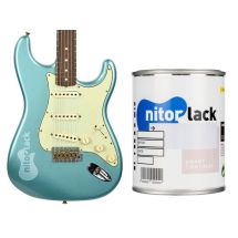 NitorLACK nitrocellulose paint teal green - 500ml can