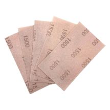 NitorLACK Flex latex sanding sheets 130 x 75 mm sheets K1500 - 5 pcs