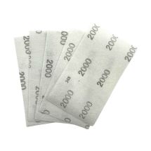 NitorLACK Flex latex sanding sheets 130 x 75 mm sheets K2000 - 5 pcs