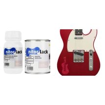 NitorLACK NitorPOL polyurethane paint dakota red - 500ml can + 250ml hardener