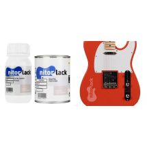 NitorLACK NitorPOL polyuretaanimaali fiesta red - 500ml tölkki + 250ml kovete