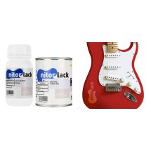 NitorLACK NitorPOL polyuretaanimaali torino red - 500ml tölkki + 250ml kovete
