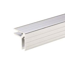 ADAM HALL 6106    alumiiniprofiili – 7mm levylle, 200cm (vain nouto!)