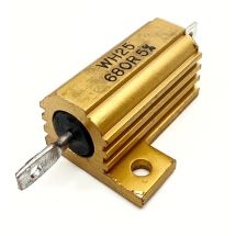 Tehovastus alumiiniprofiililla 680 ohm 25W lankavastus